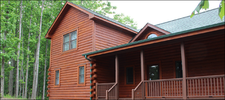 Log Home Staining in Choctaw County, Alabama