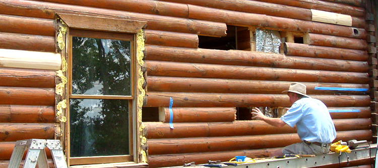 Log Home Repair Choctaw County, Alabama