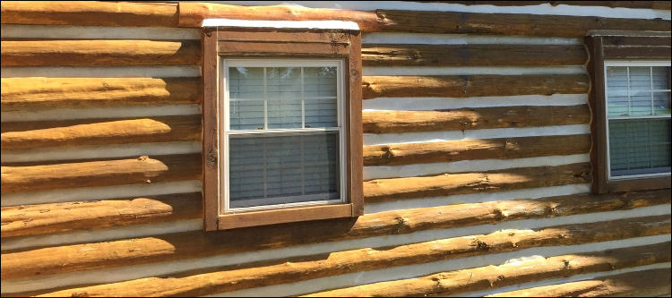 Log Home Whole Log Replacement  Needham, Alabama