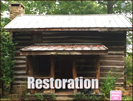 Historic Log Cabin Restoration  Choctaw County, Alabama